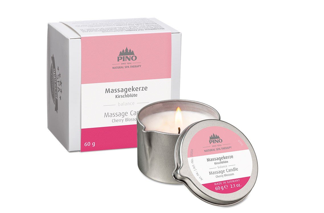 Massage Candle Cherry Blossom - 60g / 2.1 oz New!