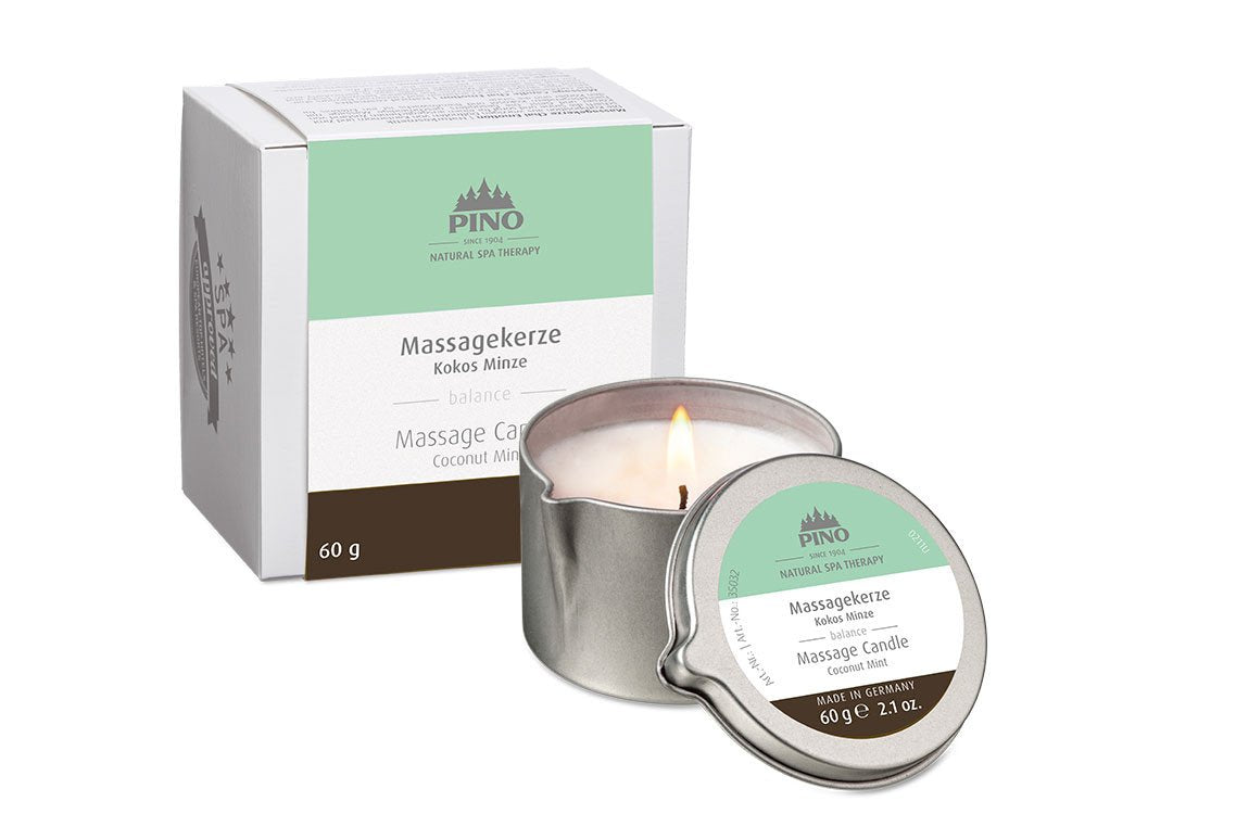 Massage Candle Coconut Mint - 60g / 2.1 oz